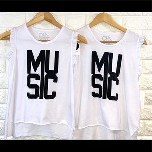 NEW! Chaser kids Music tank.